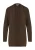 s.Oliver Gebreid vest  donkerbruin / wit