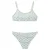Mango Kids crop bikini blauw/wit