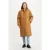 Levi’s Puffer Single Breasted Coat Brown