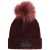 Malelions Women Knitted Beanie | Burgundy