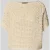 Oui Gebreide pullover met boothals en 1/2-mouwen