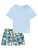 SCHIESSER Pyjama ‘Modern Nightwear’  lichtblauw / gemengde kleuren