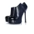 Yves Saint Laurent Tribute enkellaarsjes in blauw