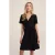 We Fashion Dress Midi Black