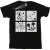 Disney Heren Mickey, Donald, Goofy en Pluto Boxed T-shirt (Zwart)