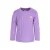 B.Nosy aansluitende longsleeve met borduursels – lila