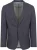 Suitable Blazer Linnen Streep Navy