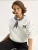 Bianco Lucci Sweatshirt  taupe / zwart / wit