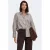 JDY rechtvallende gestreepte blouse – bruin