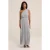 We Fashion Dress Maxi Length Silver