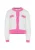 Poomi Gebreid vest  rosa / wit