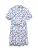 VERO MODA Blousejurk ‘VMDicthe’  donkerblauw / wit