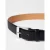 Paul Smith Men Belt Weave Emboss Black