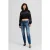 Karl Lagerfeld Washed Dark Blue Klj Mr Slim Denim