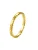 Hey Happiness Ring ‘Stacked Bead’  goud