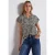 Street One Dames Blouse met minimale print in Groen