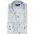 Overhemd Giordano wit geprint lange mouw katoen geel blauw