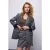 Summum Woman Blazer Multi Colour Check Multicolour