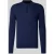 Christian Berg Men Regular fit gebreide pullover van wolmix met platte kraag
