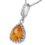 Orphelia ‘Enora’ Dames 925 Sterling Zilveren Ketting met Hanger – Zilver ZH-7226/CI/1