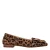 Tango Duna 3 d suède loafers met panterprint en strikje bruin/zwart