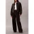 Calvin Klein Faux Leather Jacket Black