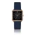 Lederen horloge voor vrouwen Amelia Parker Night Plaza Dark blue