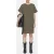 Closed Shift Dress Army Green