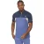 C.P. Company Herenpolo met halve rits, regular fit, in kleurblokken (Blauw)