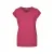 Build Your Brand – Extended Shoulder Dames T-shirt – Hibiskus Pink