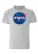 LOGOSHIRT Shirt ‘NASA’  grijs gemêleerd / gemengde kleuren