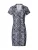 SHYX Jurk ‘Liv’  smoky blue / grijs / zwart / offwhite