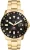 FOSSIL Analoog horloge  goud / rood / zwart