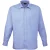 Premier Heren Popeline Overhemd Met Lange Mouwen (Middenblauw)
