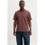 JACK & JONES ESSENTIALS regular fit gemêleerde polo – roodbruin