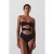 Karl Lagerfeld Karl Dna Strapless Swimsuit Black