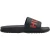 Hugo Heren-slippers met open teen (Zwart)