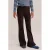 WE Fashion flared broek – donkerbruin
