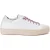 P448 Witte Leren Atletische Sneakers