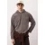 TRENDYOL MAN Heren Grijs Effen Lang Oversized Sweatshirts