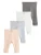 Next Leggings  lichtgrijs / donkergrijs / perzik / wit
