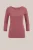 WE Fashion – Dames T-shirt met driekwart mouwen – Koraalroze – Katoen –
