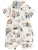 Next Rompertje/body  blauw / rood / zwart / wit