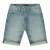 Cars slim short medium blue denim