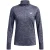 Under Armour Dames-top met halve rits en textuur (Middernacht marine)