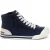 Rocket Dog Dames/dames Jazzin Hi Trainers (Marine)