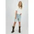 Raizzed wide leg regular waist short light blue denim