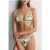 Reiss Faye-print Bikini Top Print