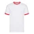 Fruit of the Loom Heren Ringer 160 T-Shirt (Wit/rood)