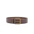 Mango Man leren riem bruin